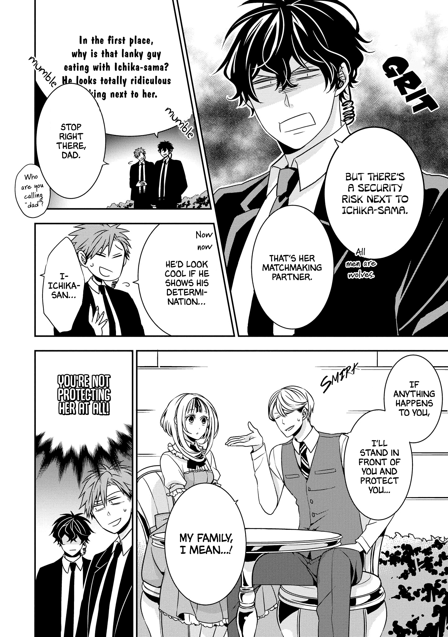 Ojou-sama ga Mamorasete Kurenai Chapter 2 4